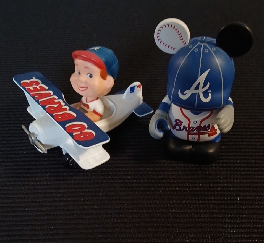 Kids Toy Set with Airplane and Baseball Figure